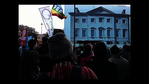 Took this yesterday at the Trident protest / Occupy Democracy, anti-Trident rap