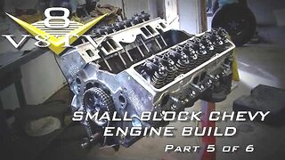 Engine Building Tips 6-Part Video Series Small Block Chevy Part 5 Piston Clearance Head Installation