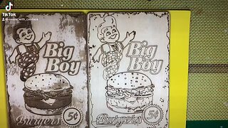 Paint a Bob’s Big Boy Vintage Coaster