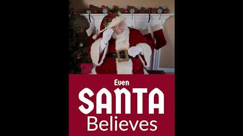 Even Santa Believes in Jesus …