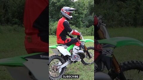 Raw KX125 Two Stroke Wide Open #shorts