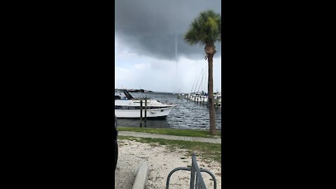 Apollo Beach, FL Waterspout