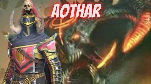 RAID Shadow Legends - AOTHAR WRECKS DRAGON AND CLAN BOSS!!