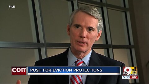 Portman pushes for eviction protections to prevent homelessness