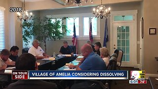 Village of Amelia could vote to dissolve