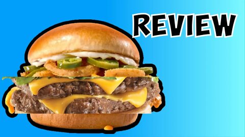 Wendy's NEW Fired Up Cheese Burger review