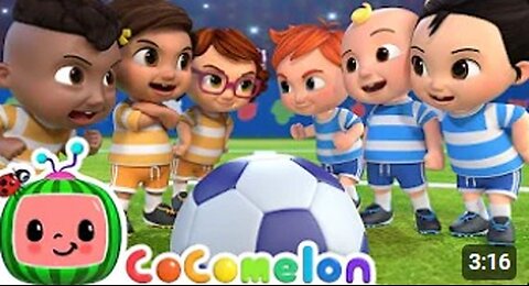 Soccer Song (Football Song) ⚽- CoComelon Nursery Rhymes & Kids Songs