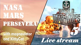Live Stream 5 - World of Warships (with magnaviator & KittyCat)