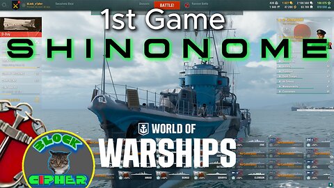 1st Randoms game with Shinonome | WoWS