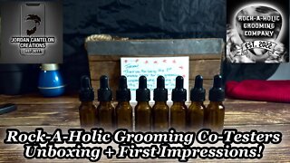 ROCK-A-HOLIC GROOMING COMPANY HAS LAUNCHED??!! Rock-A-Holic Grooming Co Unboxing+ First Impressions!