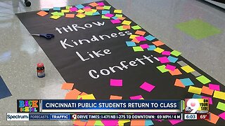 Cincinnati Public Schools students return to class today