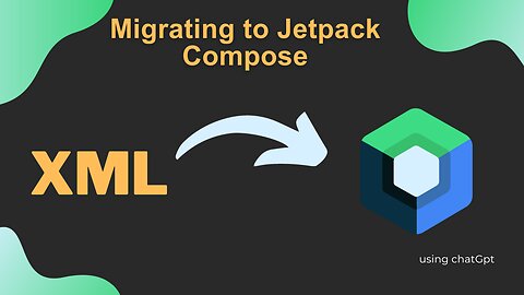 How to Migrate from XML to Jetpack Compose using ChatGPT?