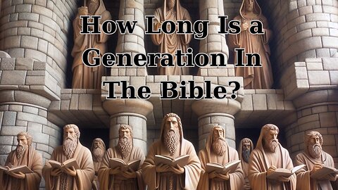 How Long Is a Generation In The Bible?