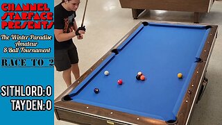 The Winter Paradise Amateur 8 Ball Tournament 2023 (SithLord Vs. Tayden)