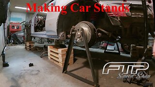 Making Wooden Car Stands & Metal Hub Stands