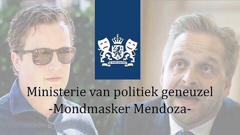 Mondmasker Mendoza | Ministerie van Politiek geneuzel