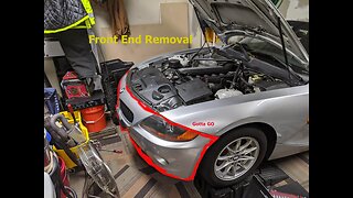 BMW Z4 Front End Teardown