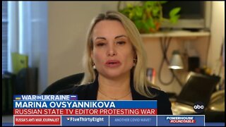 Russian TV Editor Who Could Face Jail Time Speaks Out Against Putin's War