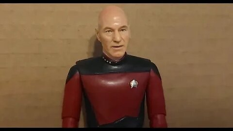 Deep Trek - Captain Picard Action Figure | Animated with AI