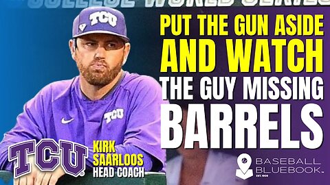 Pitchers missing barrels are what Coaches want!