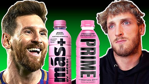 Messi Launches NEW Energy Drink Just like Prime...lol