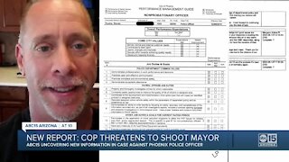 New report: Cop threatens to shoot Phoenix mayor