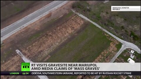 RT has found no signs of alleged mass graves near the devastated city of Mariupol despite Western m