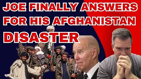 Joe Biden FINALLY HUMILIATED by Reporter on Afghanistan Withdrawal #afghanistan #joebiden #truth