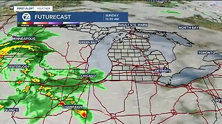 Flooding rain is possible Sunday and Monday