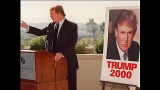 Remember the first time Donald Trump Ran for President in 2000? (1min Short)