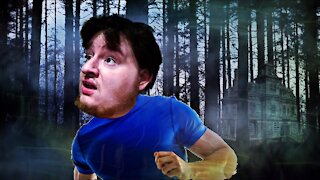 RUNNING THROUGH THE WOODS LIKE A MADMAN! | House In The Woods