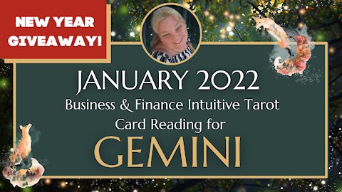 ♊ GEMINI 👭🏽| JANUARY 2022 | SPIRIT HAS IMPORTANT MESSAGES FOR YOU! | BUSINESS & MONEY Tarot Reading