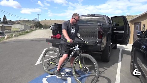 The Challenged Athletes Foundation provides veteran amputee with new mountain bike