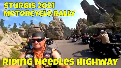 Sturgis Motorcycle Rally - FOURTH DAY of Rally - Needles Highway and Wildlife Loop Road