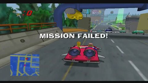 Let's Play The Simpsons Road Rage (PS2/XBOX/GC 2001) Part 8:Save The Hovercar
