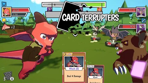 Cardterrupters - Card Combat Furries (Deck-Building Game)