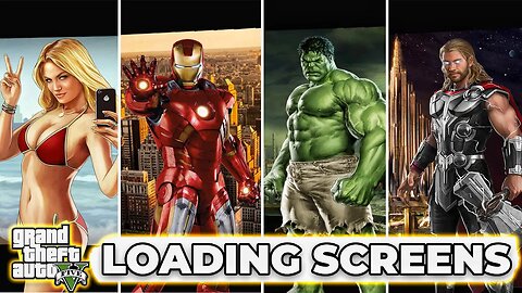 Get the best Marvel Editing Loading Screen for GTA 5 | GTA5 MARVEL EDITION