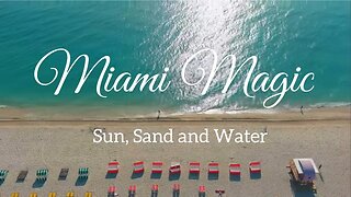 Miami Beach Cinematic Drone Video: A Bird's Eye View of Paradise