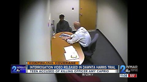 Interrogation video released of teen accused of killing Baltimore County Officer Amy Caprio