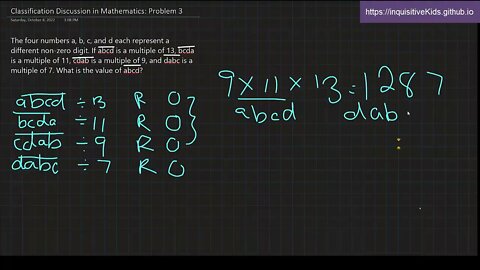 6th Grade Classification Discussion in Mathematics: Problem 3