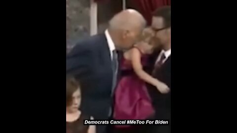 Leave the kids alone Biden you sick fu%k