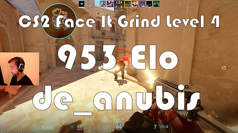 CS2 Face-It Grind - Face-It Level 4 - 953 Elo - de_anubis