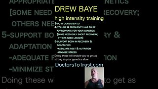 Drew Baye. 5 keys to effective training