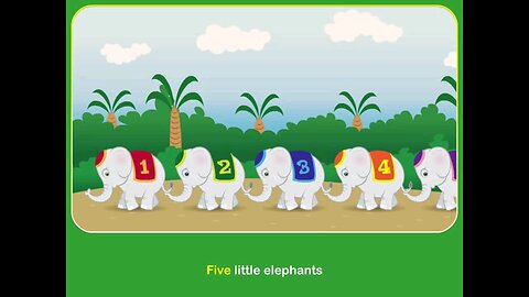 Five little elephants story