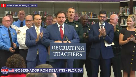 🇺🇸 Ron DeSantis · Press Conference on Education in New Port Richey, Florida (August 17, 2022)