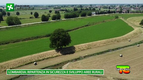 Regione Lombardia: ripartenza in sicurezza e sviluppo aree rurali 26.09.2021