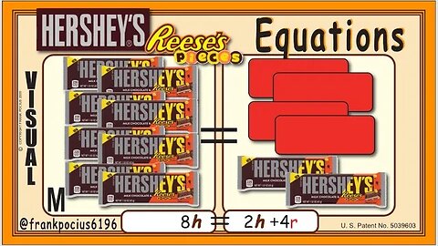 M_VISUAL_HERSHEYREESES 8h=2h+4r _ SOLVING BASIC EQUATIONS _ SOLVING BASIC WORD PROBLEMS