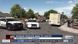 Woman fatally shoots man at home near Sandhill, Harmon