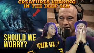 First Time Watching Joe Rogan Reacts to NASA's "Creatures Lurking n the Deep Sea"| Asia and BJ React