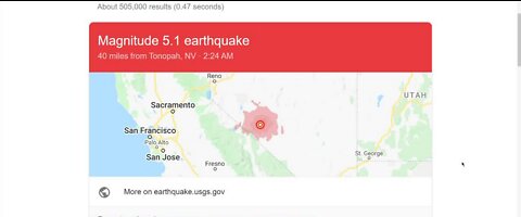 OVERNIGHT: 5.1 magnitude earthquake